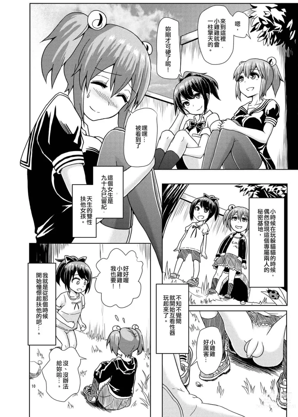 Page 9 of doujinshi 一緒にふたなりプラクティス 系列整合