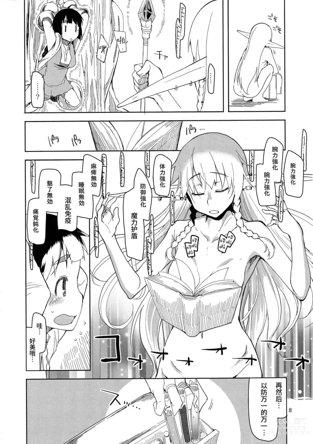 Page 34 of doujinshi ドスケベエルフの異種姦日記 1—11