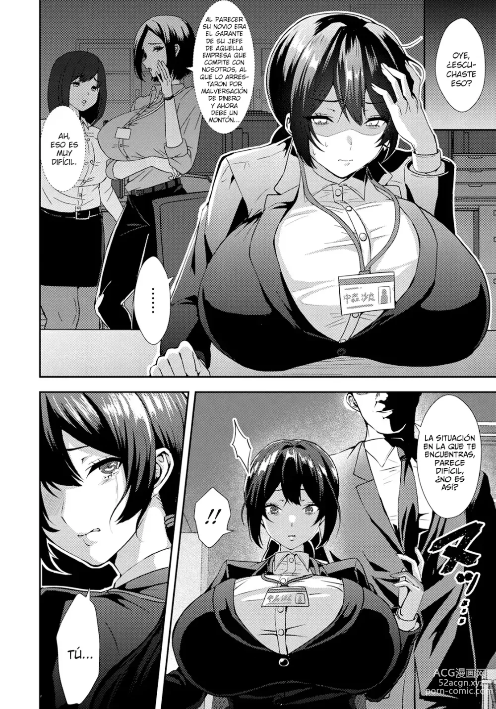 Page 4 of manga Netorare de una Mujer Oficinista de Voluptuoso Cuerpo y Grandes Pechos