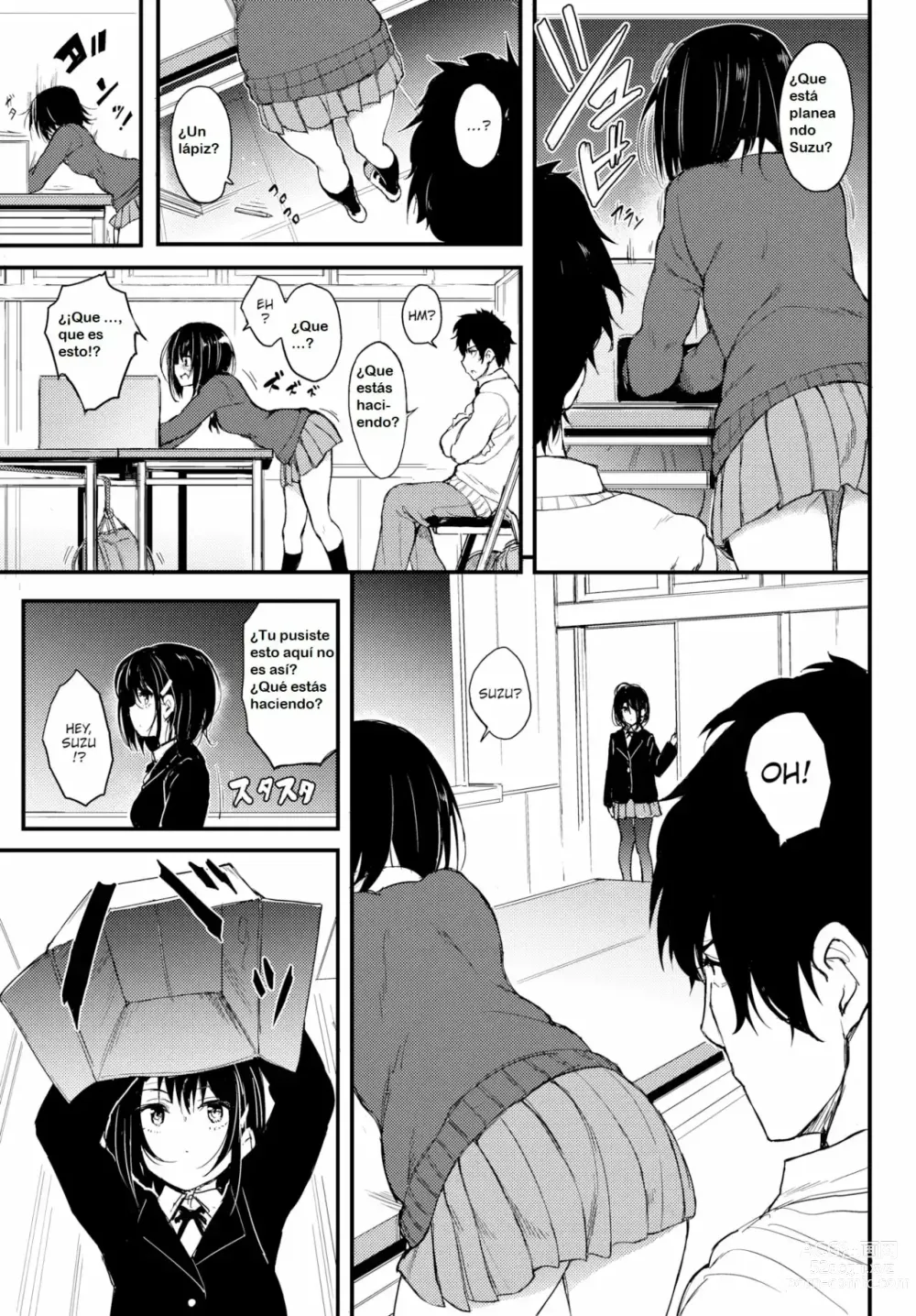Page 4 of doujinshi Kaede & Suzu 1-7, Spanish.