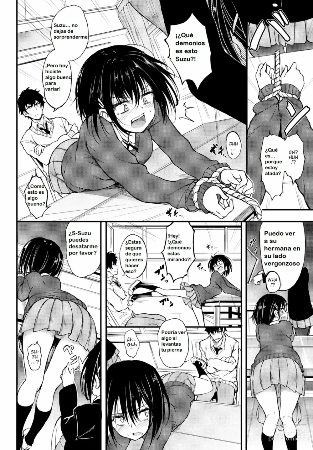 Page 5 of doujinshi Kaede & Suzu 1-7, Spanish.
