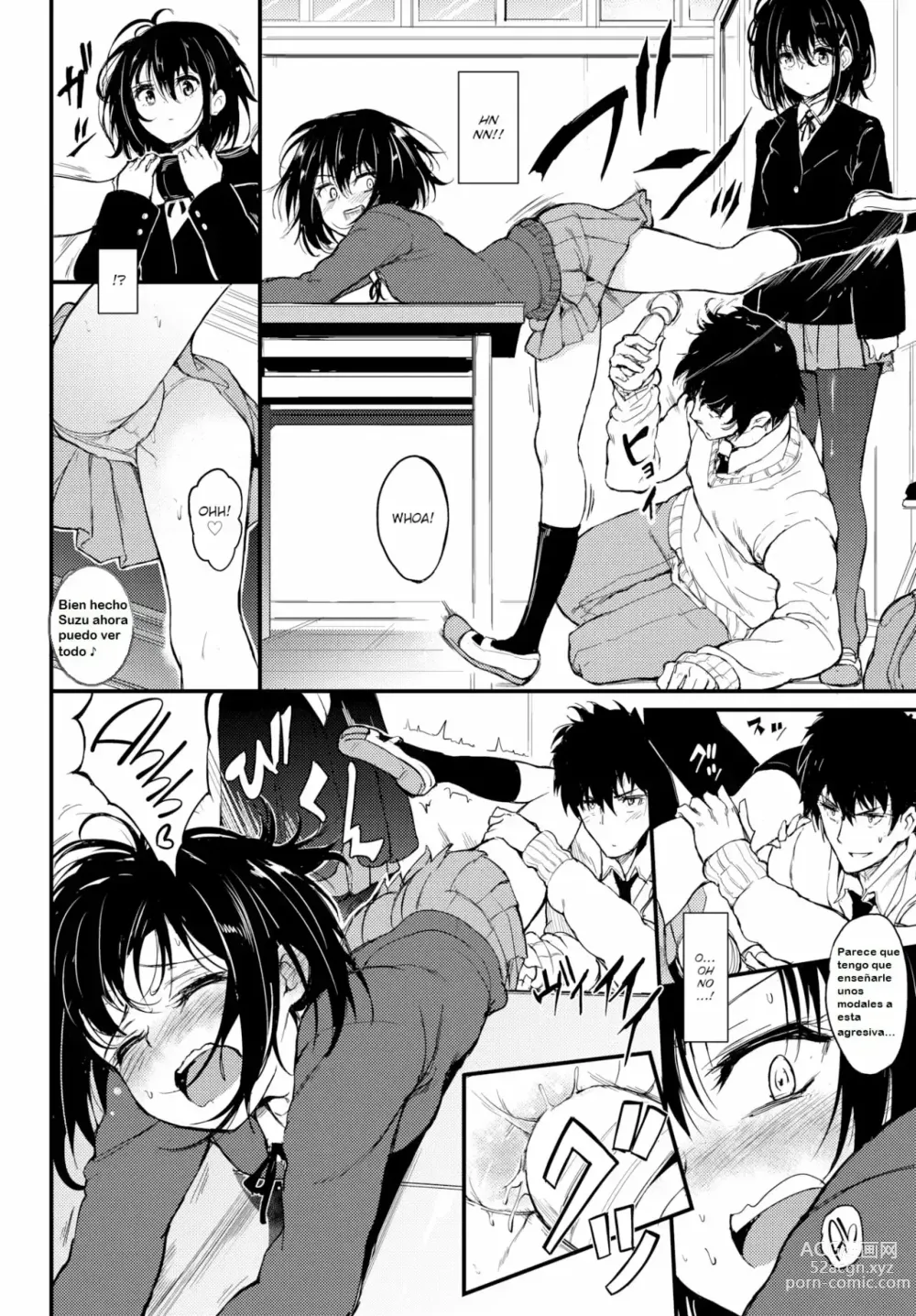 Page 9 of doujinshi Kaede & Suzu 1-7, Spanish.