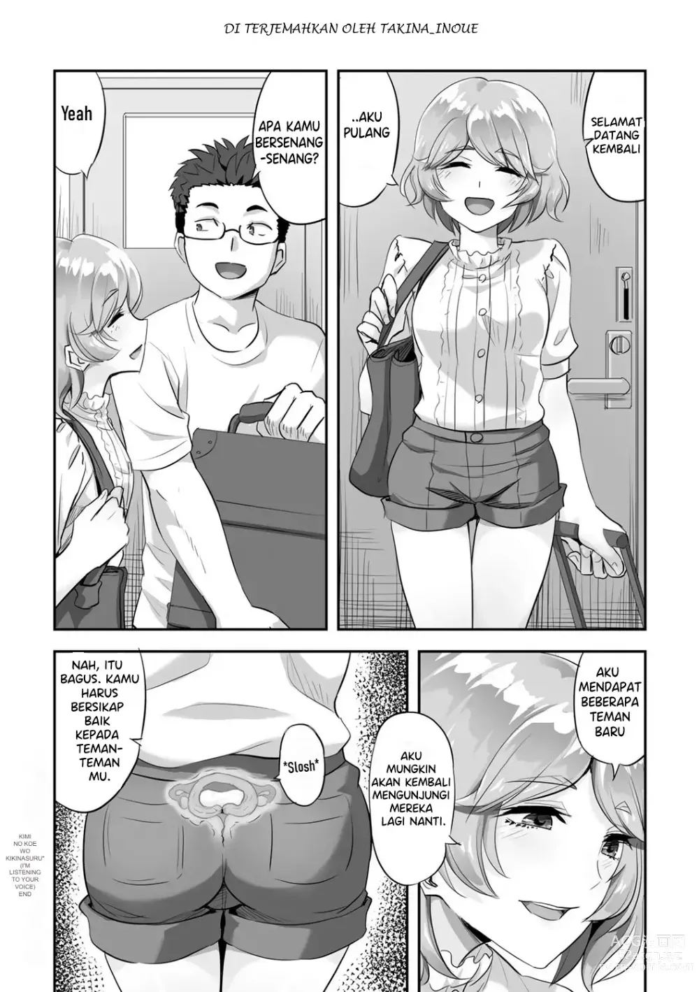 Page 24 of manga Kimi no Koe o Kinagara - While listening to your voice...