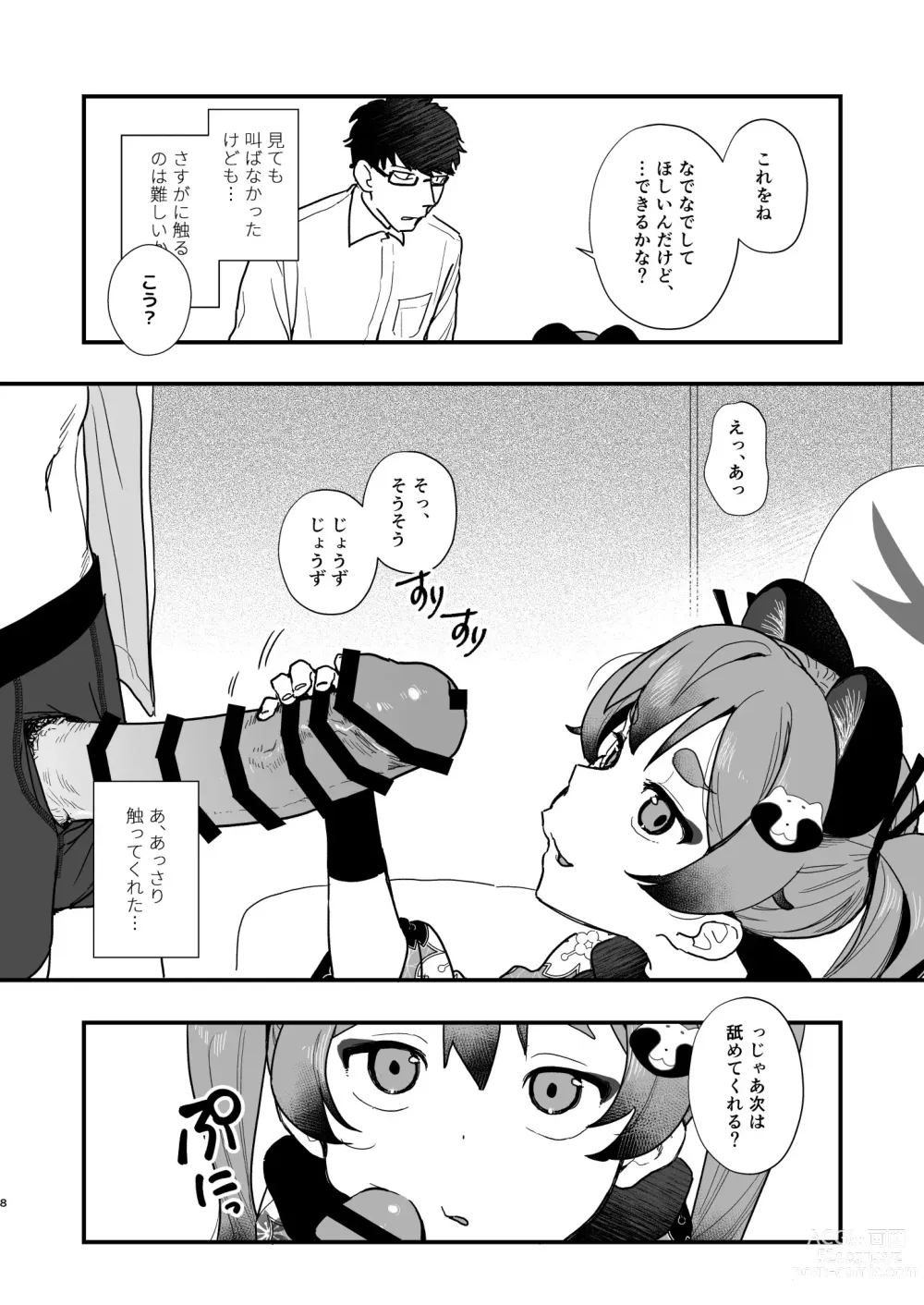 Page 7 of doujinshi Loli ni Modoshite Saichoukyou