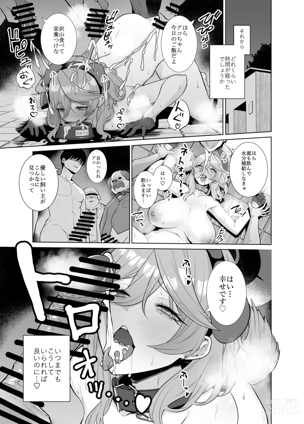 Page 23 of doujinshi Ako Sanpo