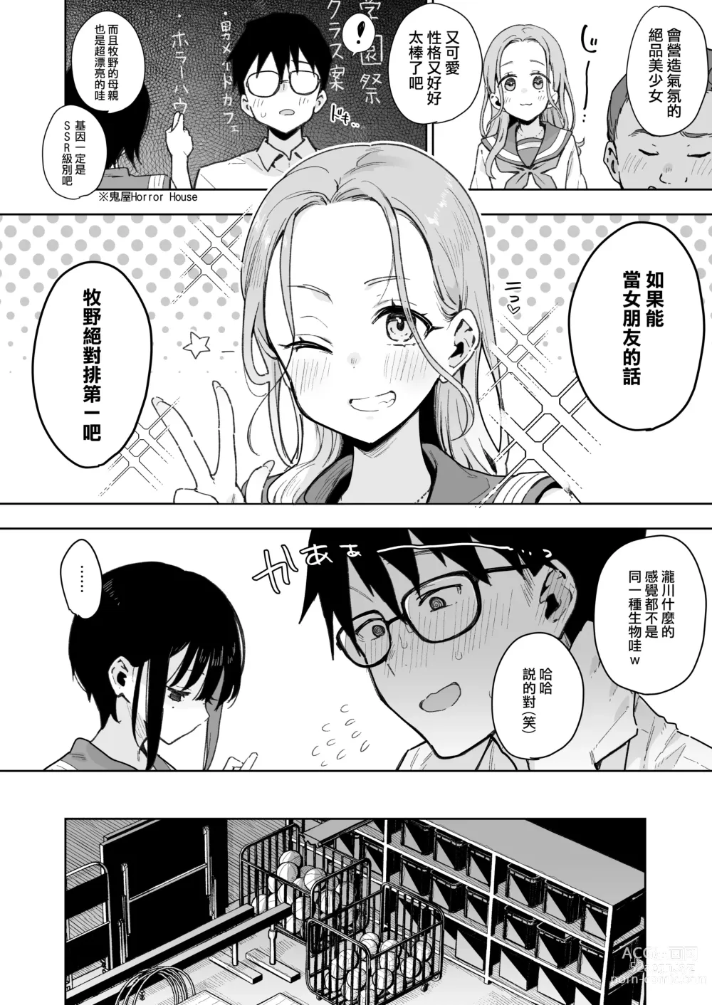 Page 9 of doujinshi Make Heroine na Osananajimi wa Ore Senyou Shiko Tissue