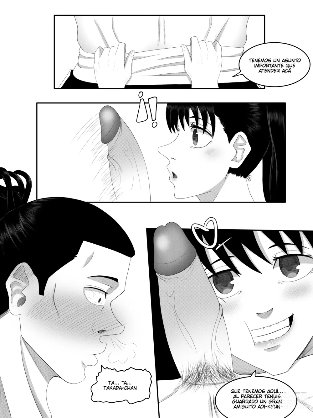 Page 9 of doujinshi Todo x Takada
