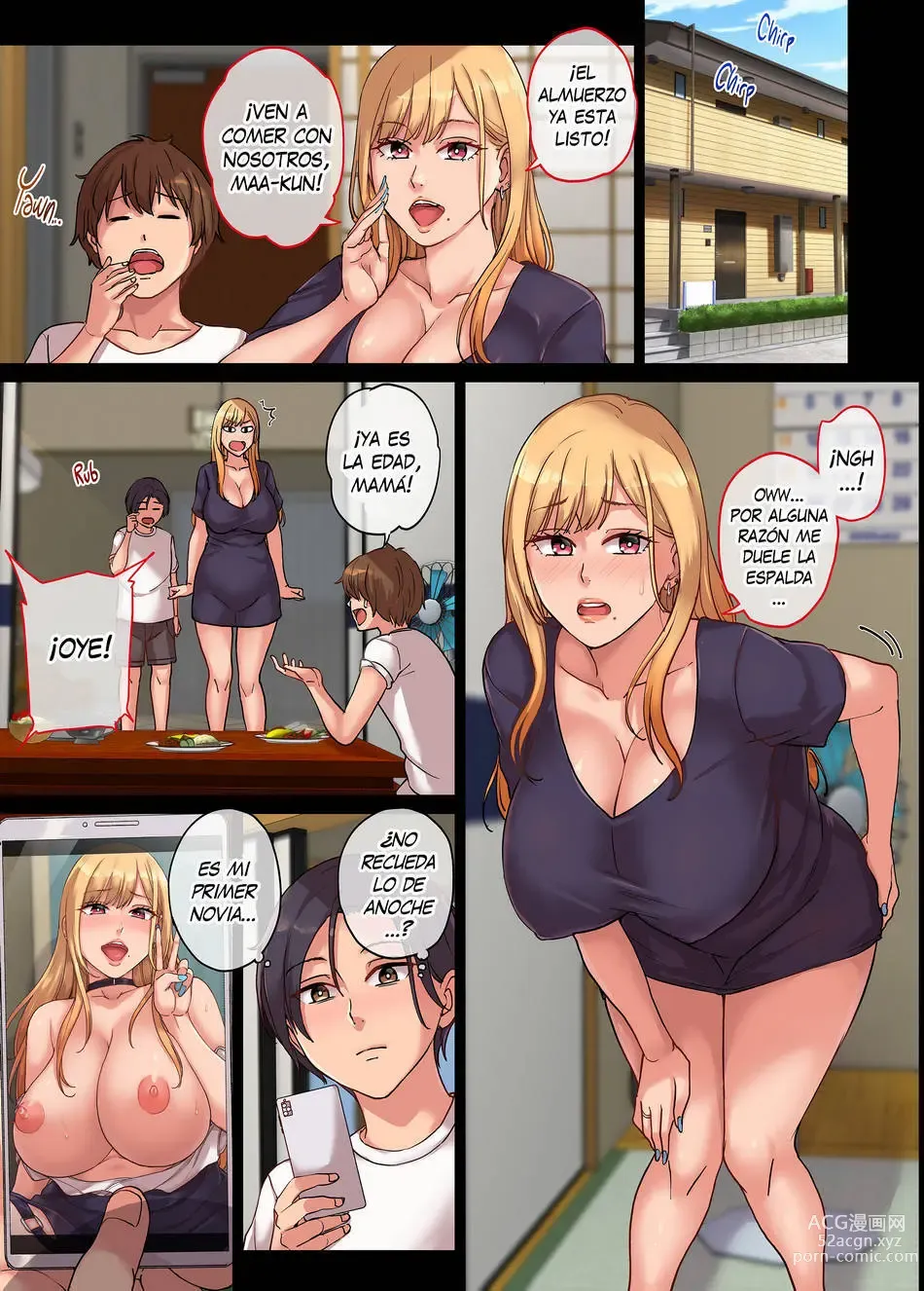 Page 22 of doujinshi I Met My Friends Gyaru Mom in a Soapland