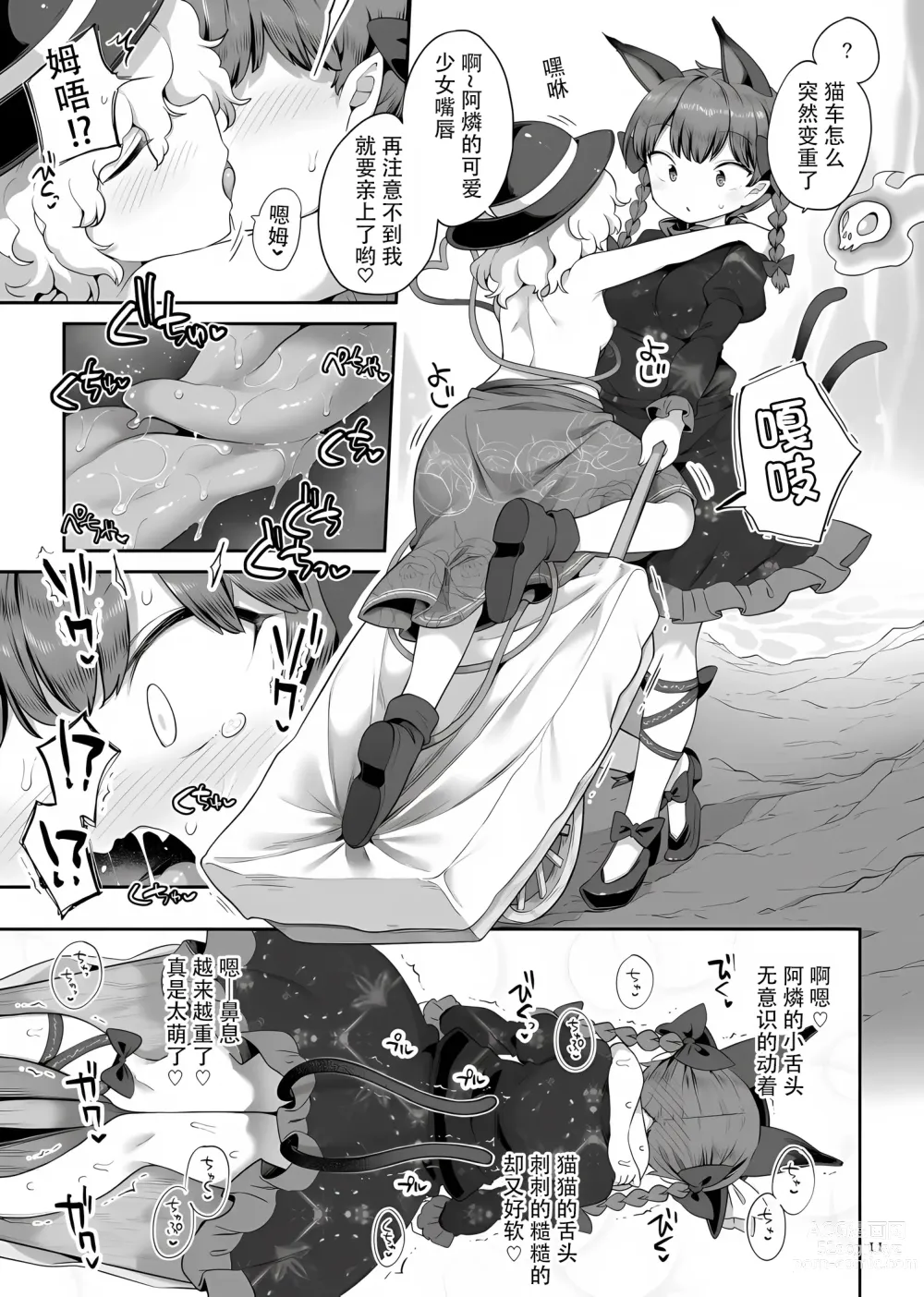 Page 11 of doujinshi [Unmei no Ikasumi (Harusame) Super Id (Touhou Project) [Chinese] [79%汉化组] [Digital]