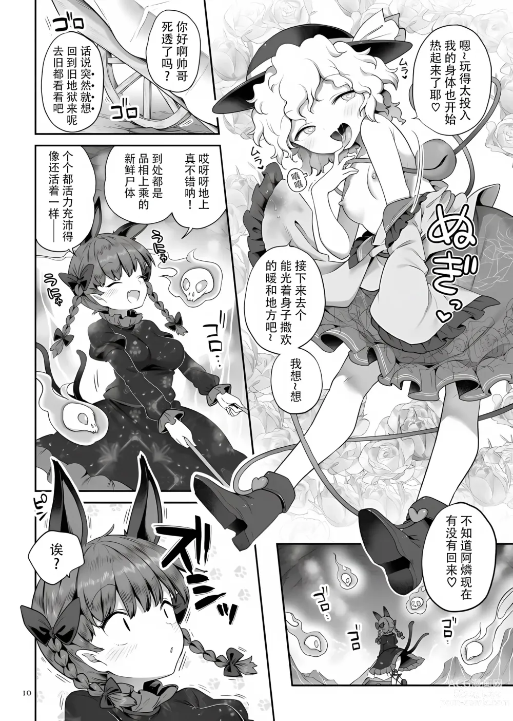 Page 10 of doujinshi [Unmei no Ikasumi (Harusame) Super Id (Touhou Project) [Chinese] [79%汉化组] [Digital]