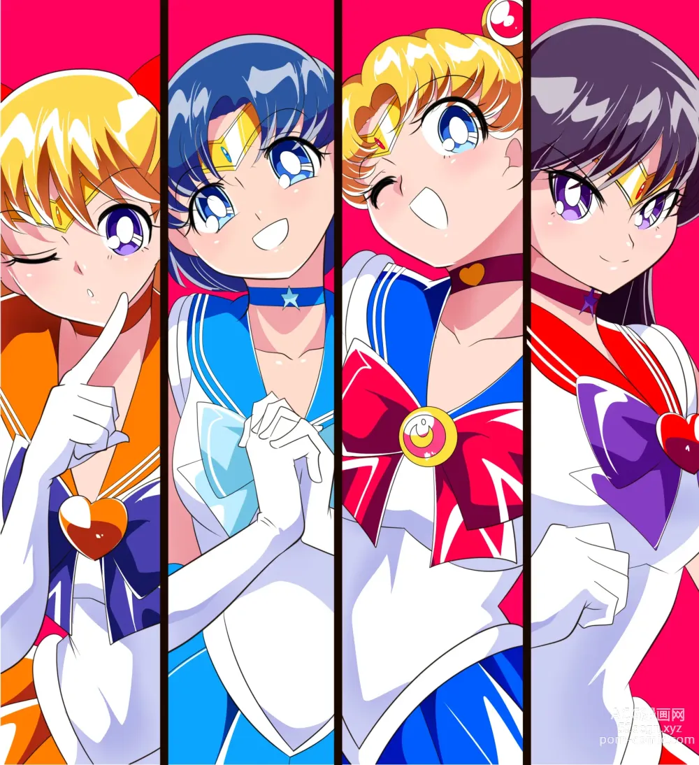 Page 2 of doujinshi HEROINE LOSE Sailor Senshi VS Tuneen‼