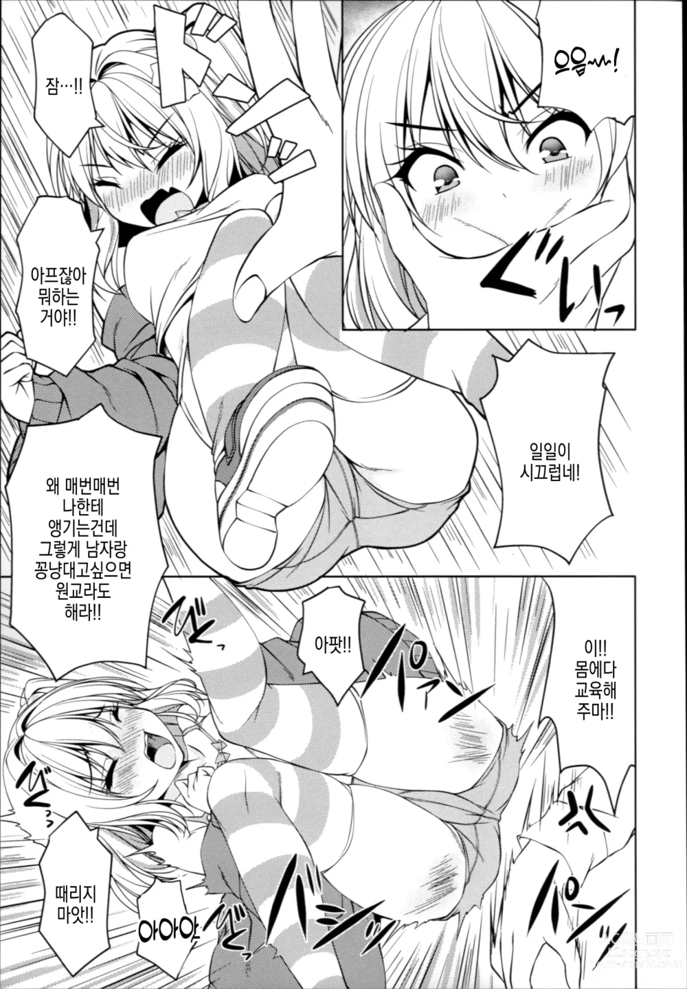 Page 13 of doujinshi 암컷꼬맹이 플랑을 참교육하자