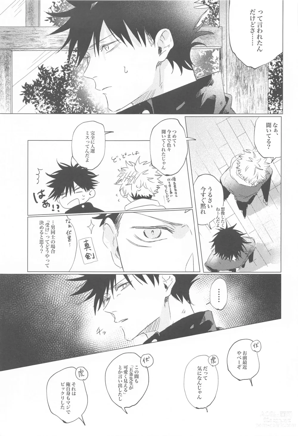 Page 4 of doujinshi Kawaii tte  Iwanaide!