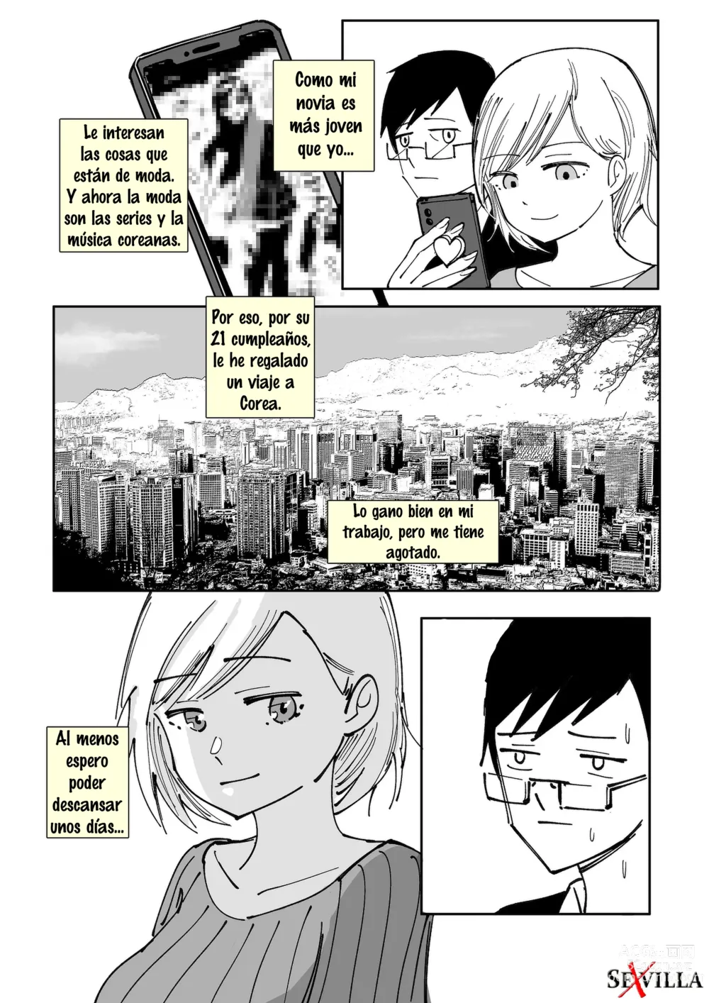 Page 3 of manga VIAJE A COREA