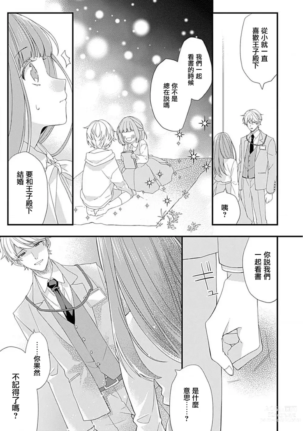 Page 20 of manga 辛德瑞拉综合征与溺爱王子