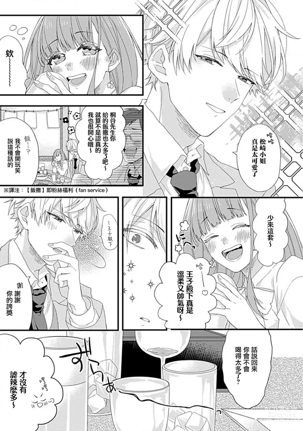 Page 8 of manga 辛德瑞拉综合征与溺爱王子