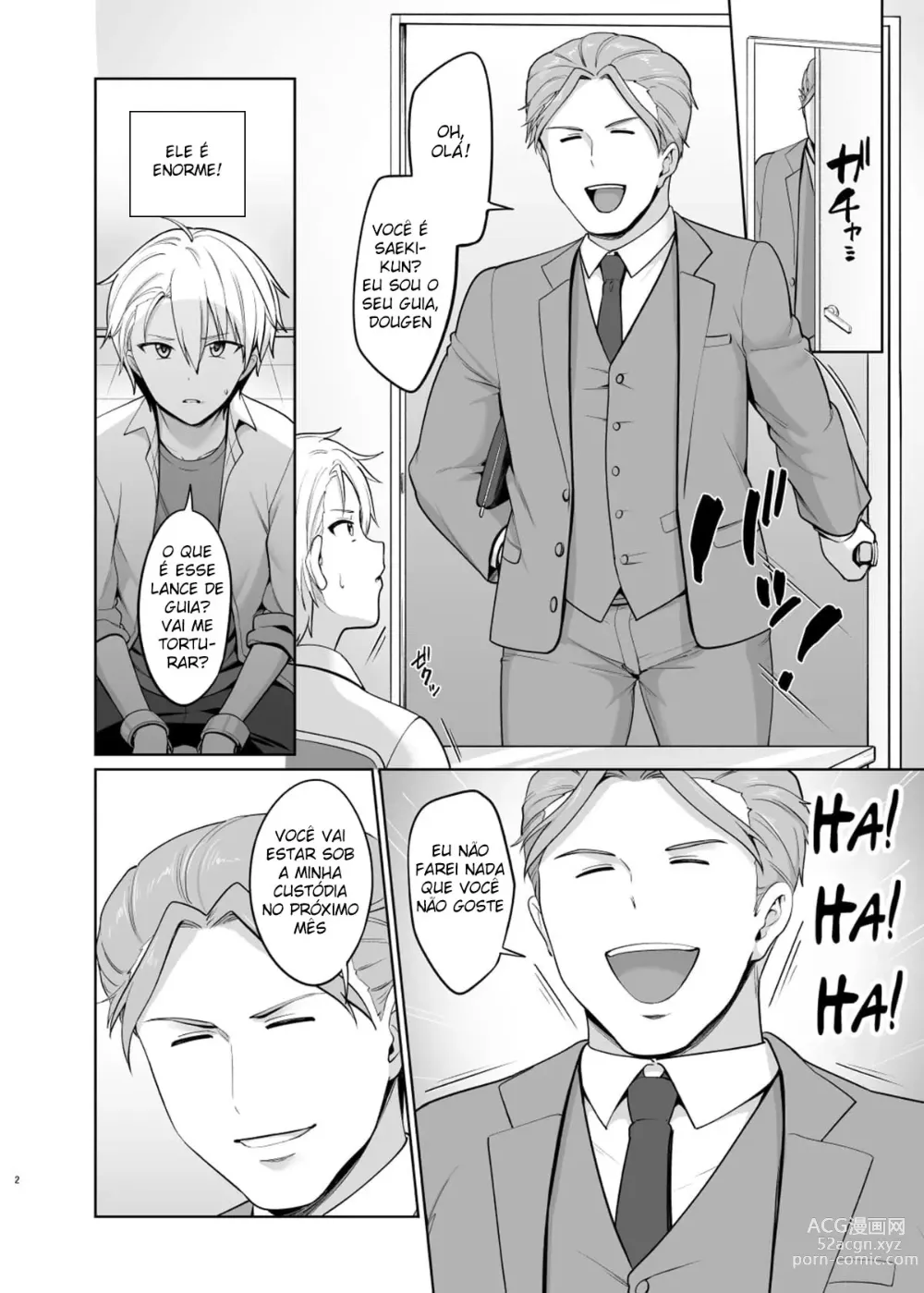 Page 3 of doujinshi Yankee Shounen Josou Mesu Ochi