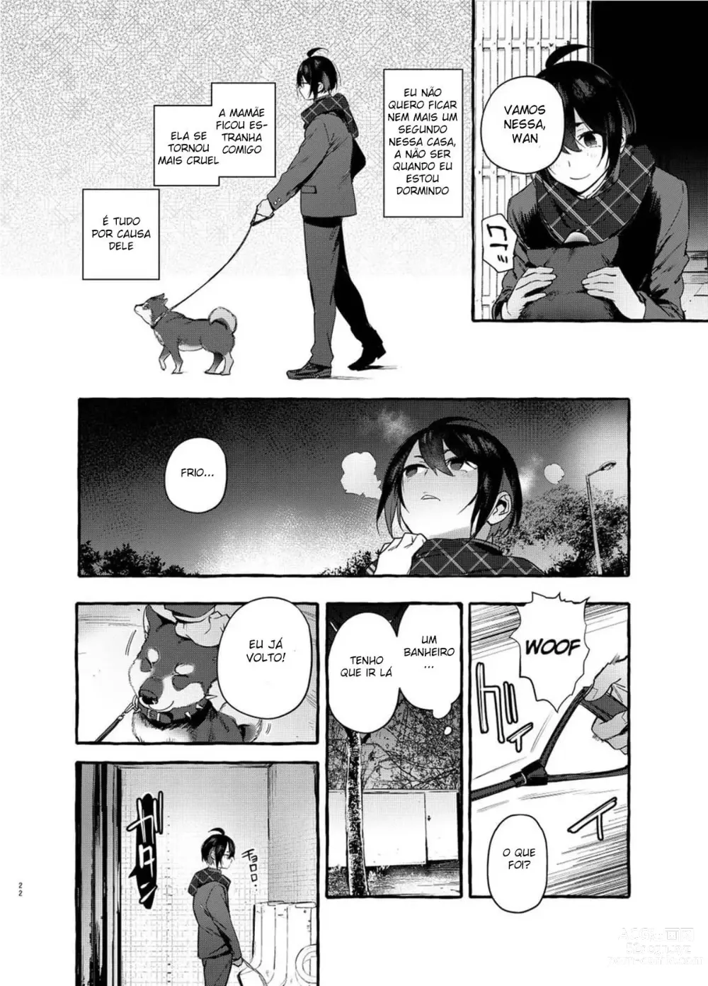 Page 23 of doujinshi Puppy Play With Papa - What the Cat Dragged In 1