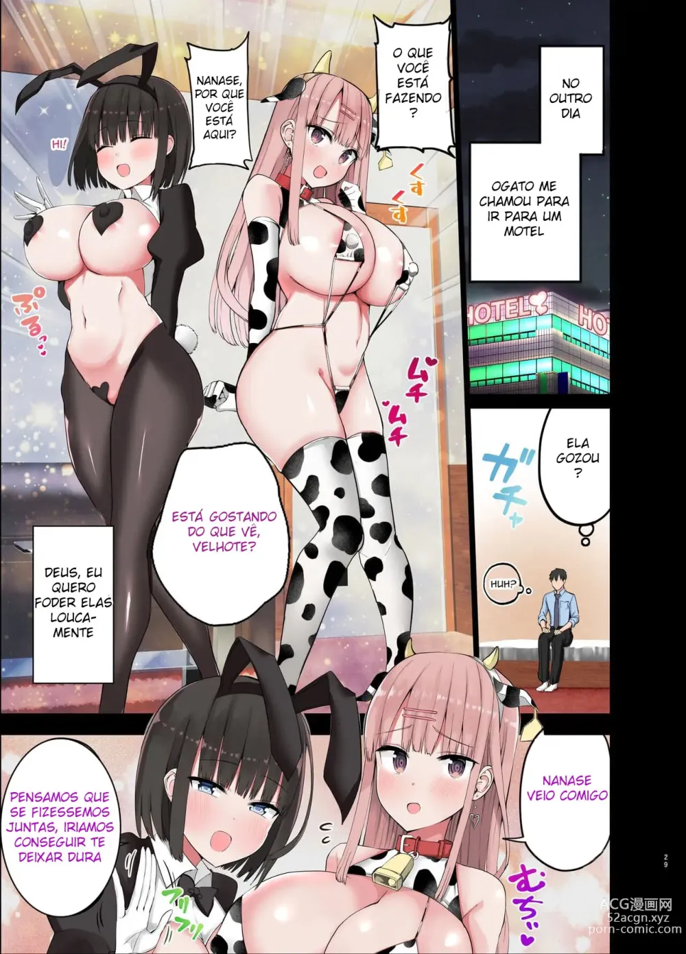 Page 28 of doujinshi Slutty Gals! ~We Luv Your BIG Dick~