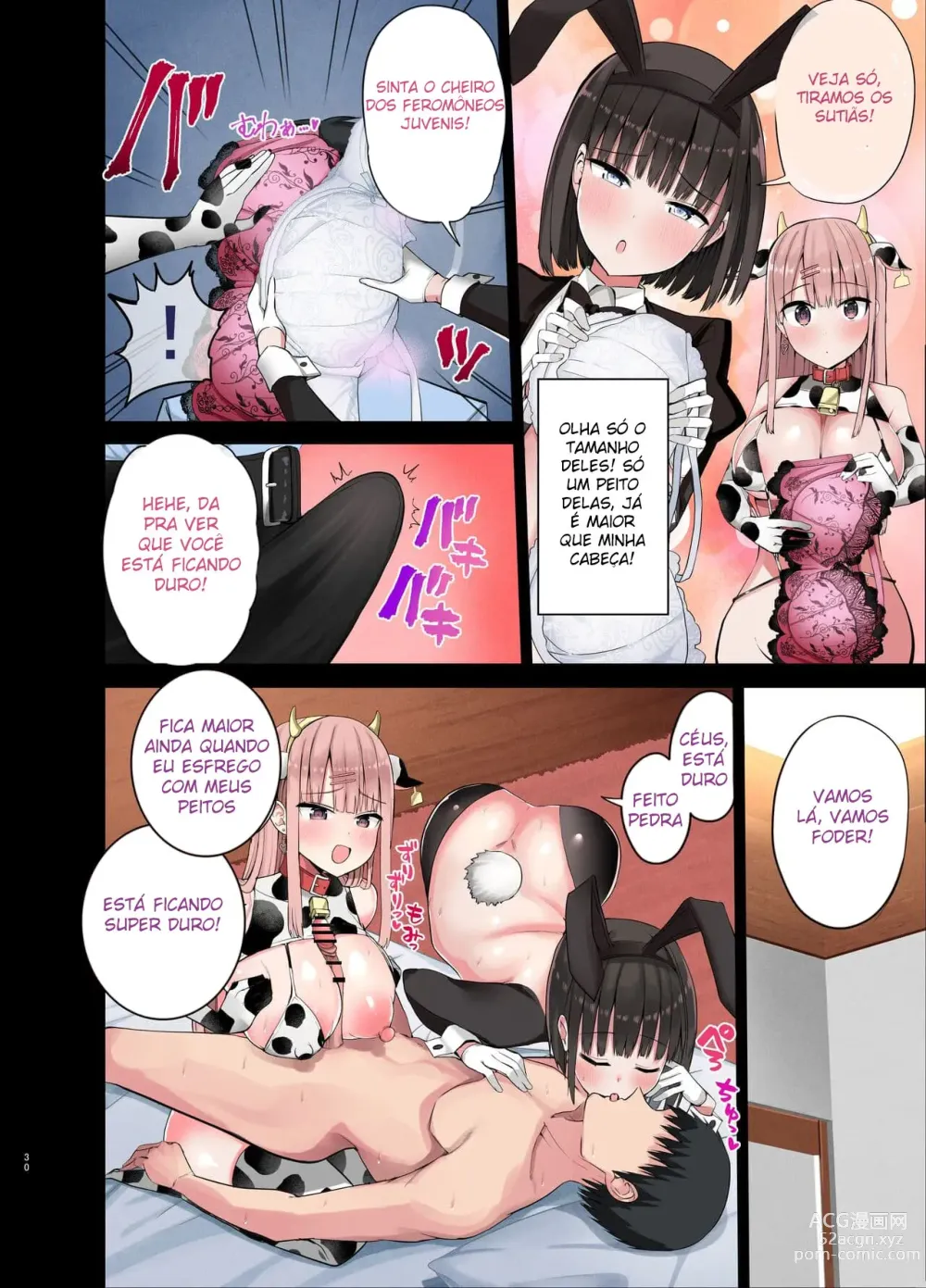 Page 29 of doujinshi Slutty Gals! ~We Luv Your BIG Dick~