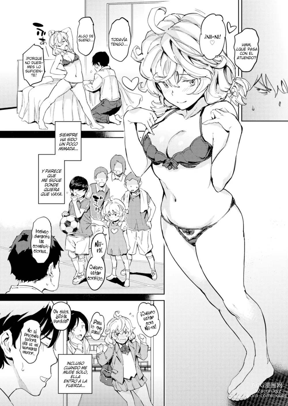 Page 2 of manga Hermana del Infierno