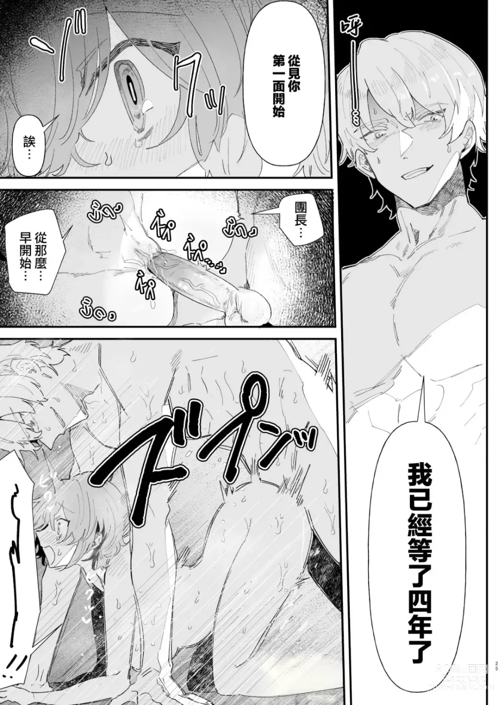 Page 24 of doujinshi 最讨厌团长了! (decensored)