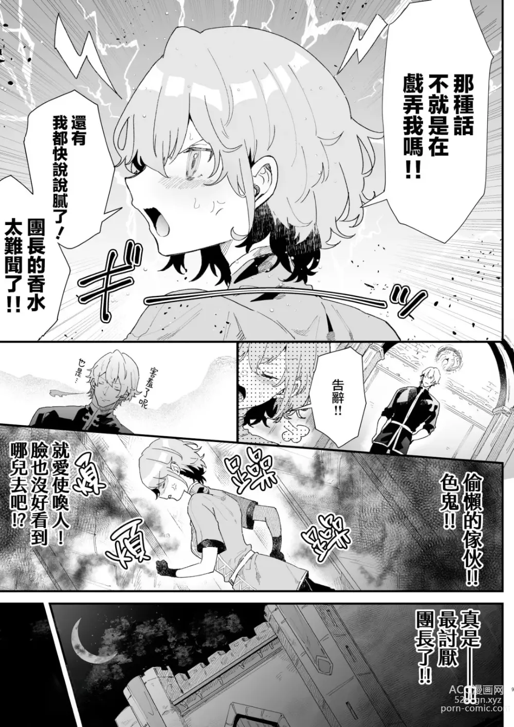 Page 8 of doujinshi 最讨厌团长了! (decensored)