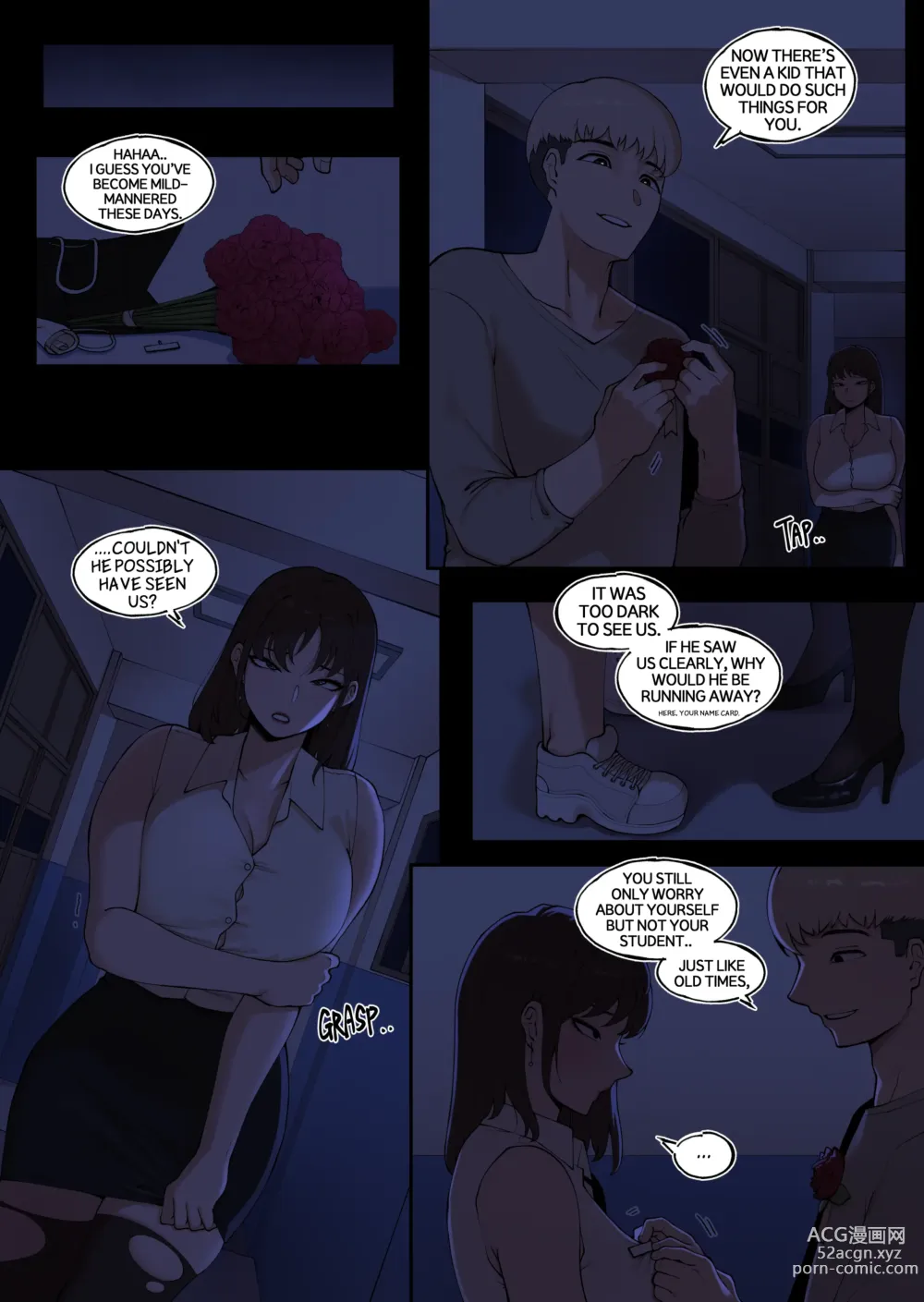 Page 8 of doujinshi Tutors Grace 2