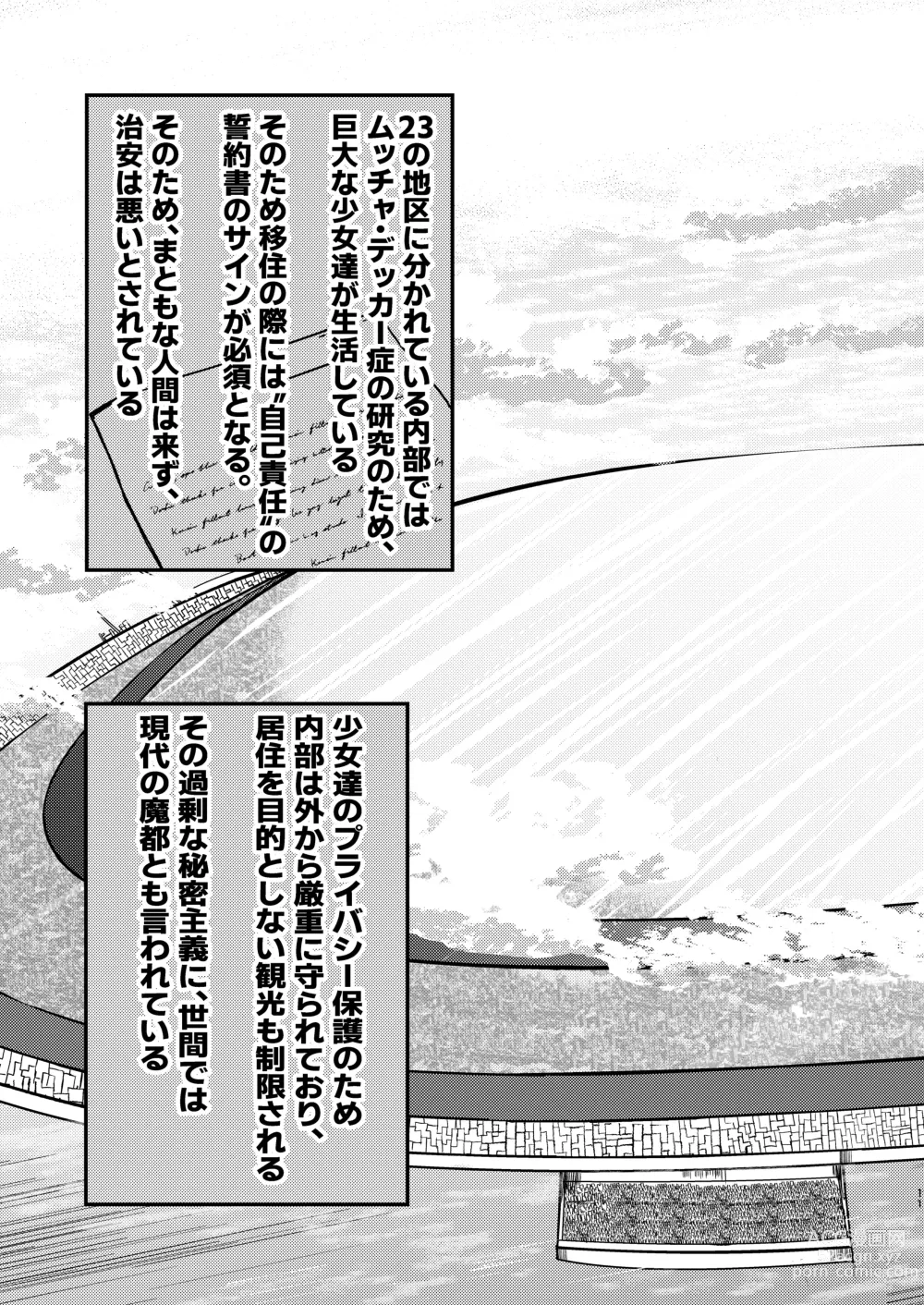 Page 10 of doujinshi dekai mo ! biru yori ōkī imōto ga machi no shihaisha ni naru hanashi