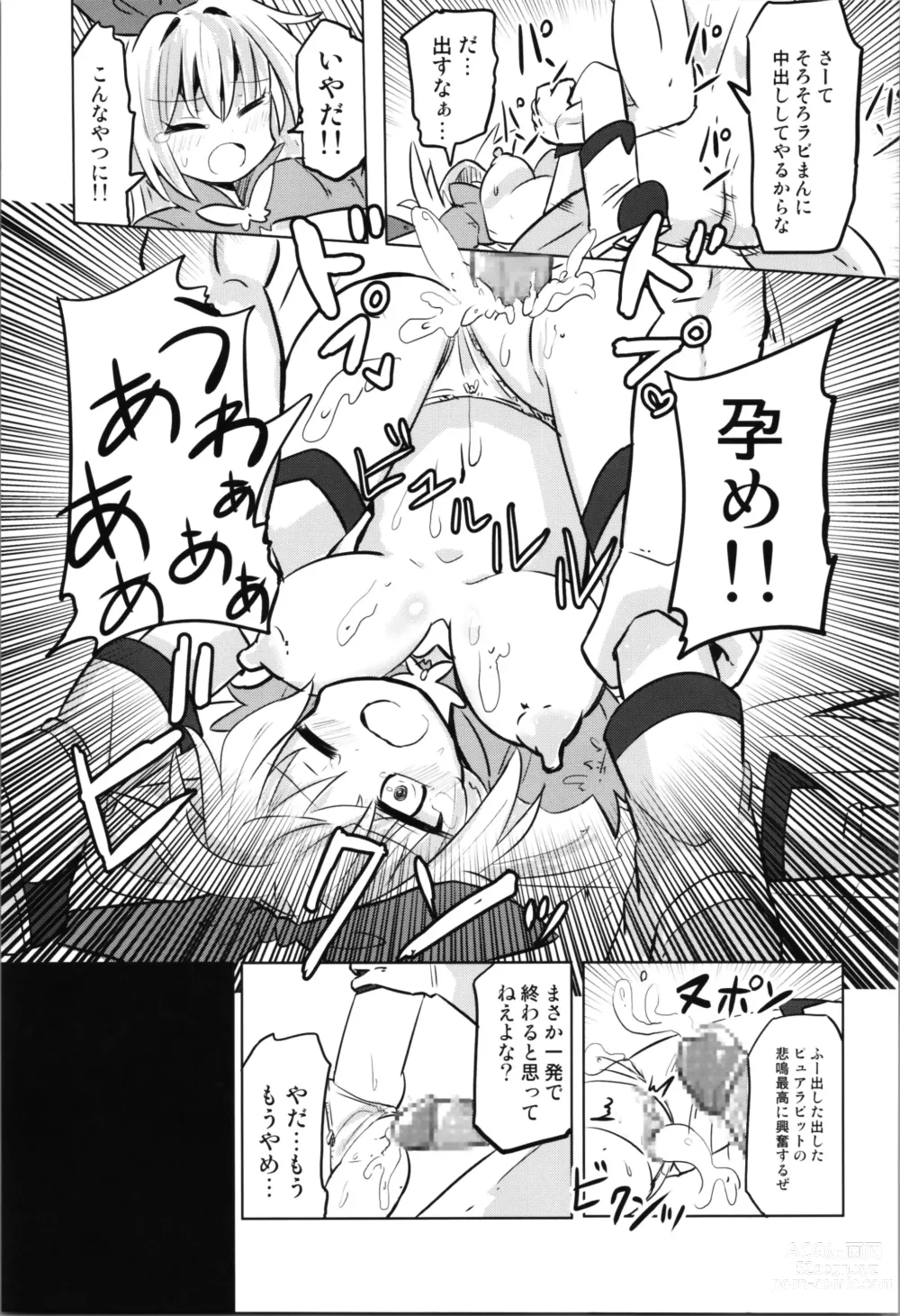 Page 27 of doujinshi TS Mahou Shoujo Pure Rabbit