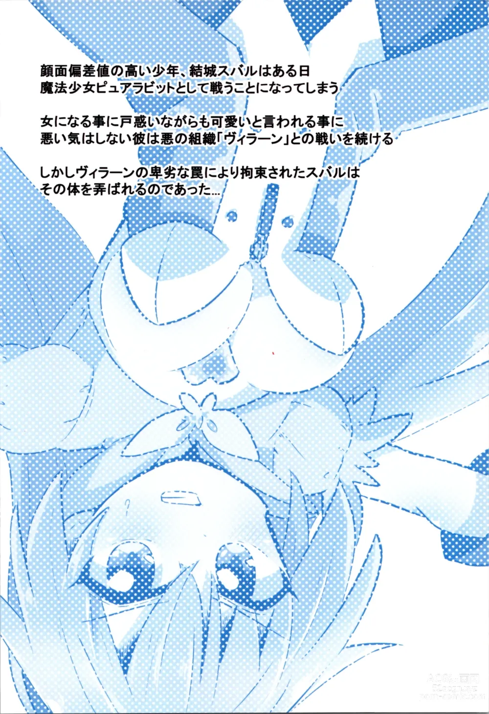 Page 32 of doujinshi TS Mahou Shoujo Pure Rabbit