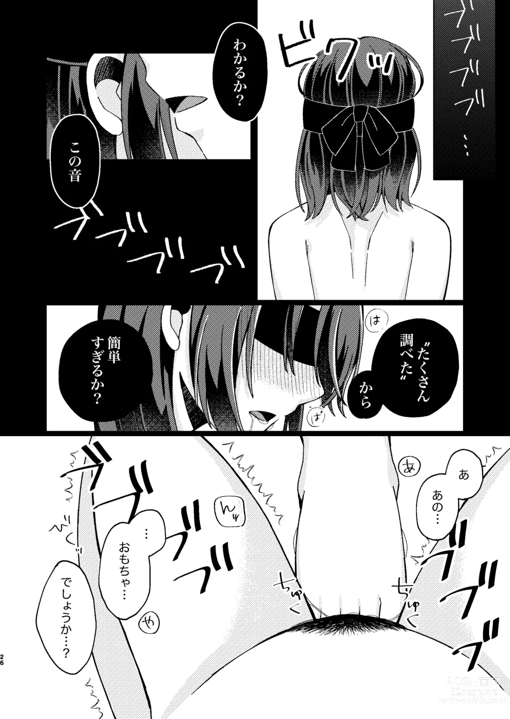 Page 25 of doujinshi Morino Rinze Choukyou Keikaku