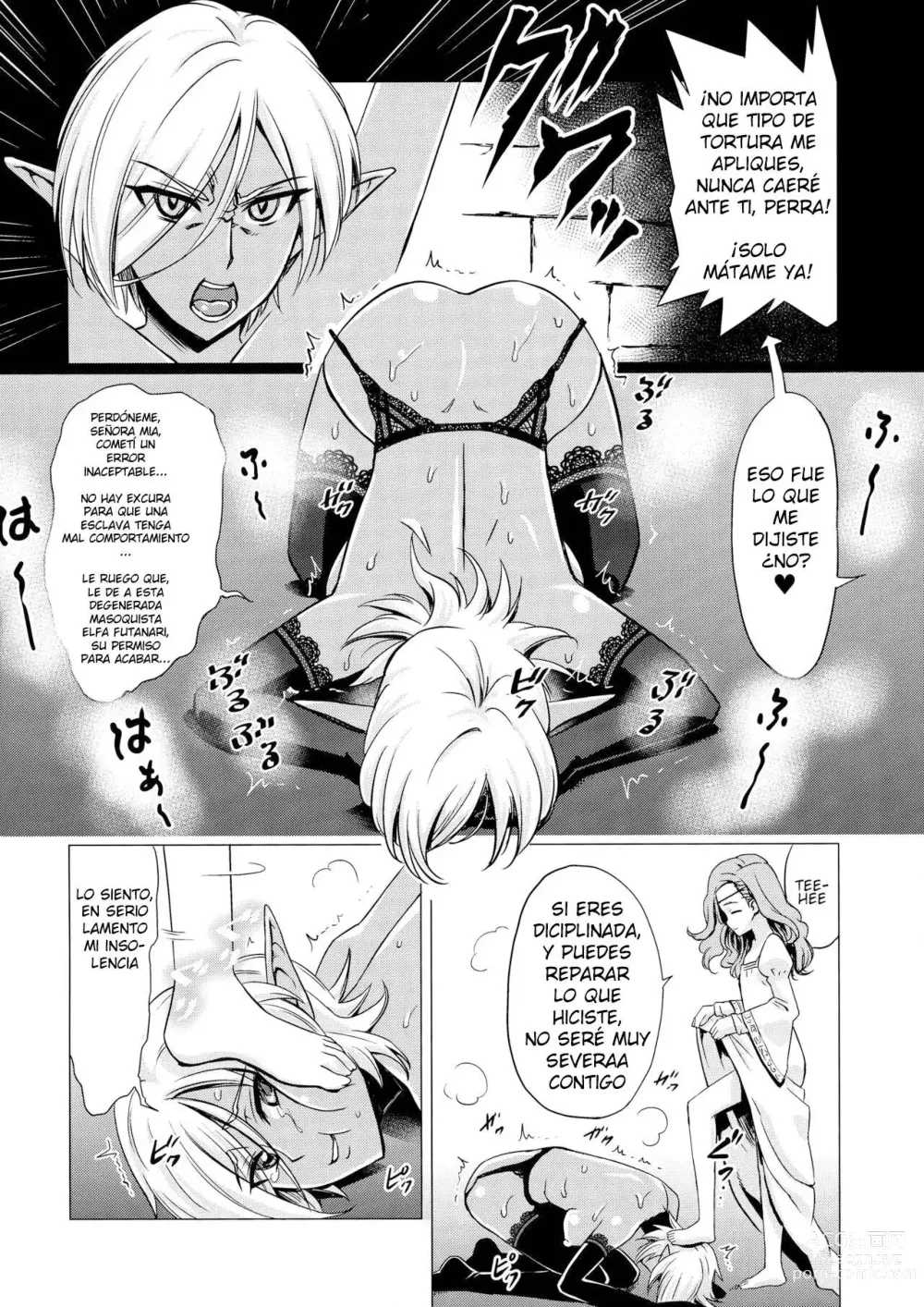 Page 5 of doujinshi Futanari Dark Elf Sokuochi Buzama Acme