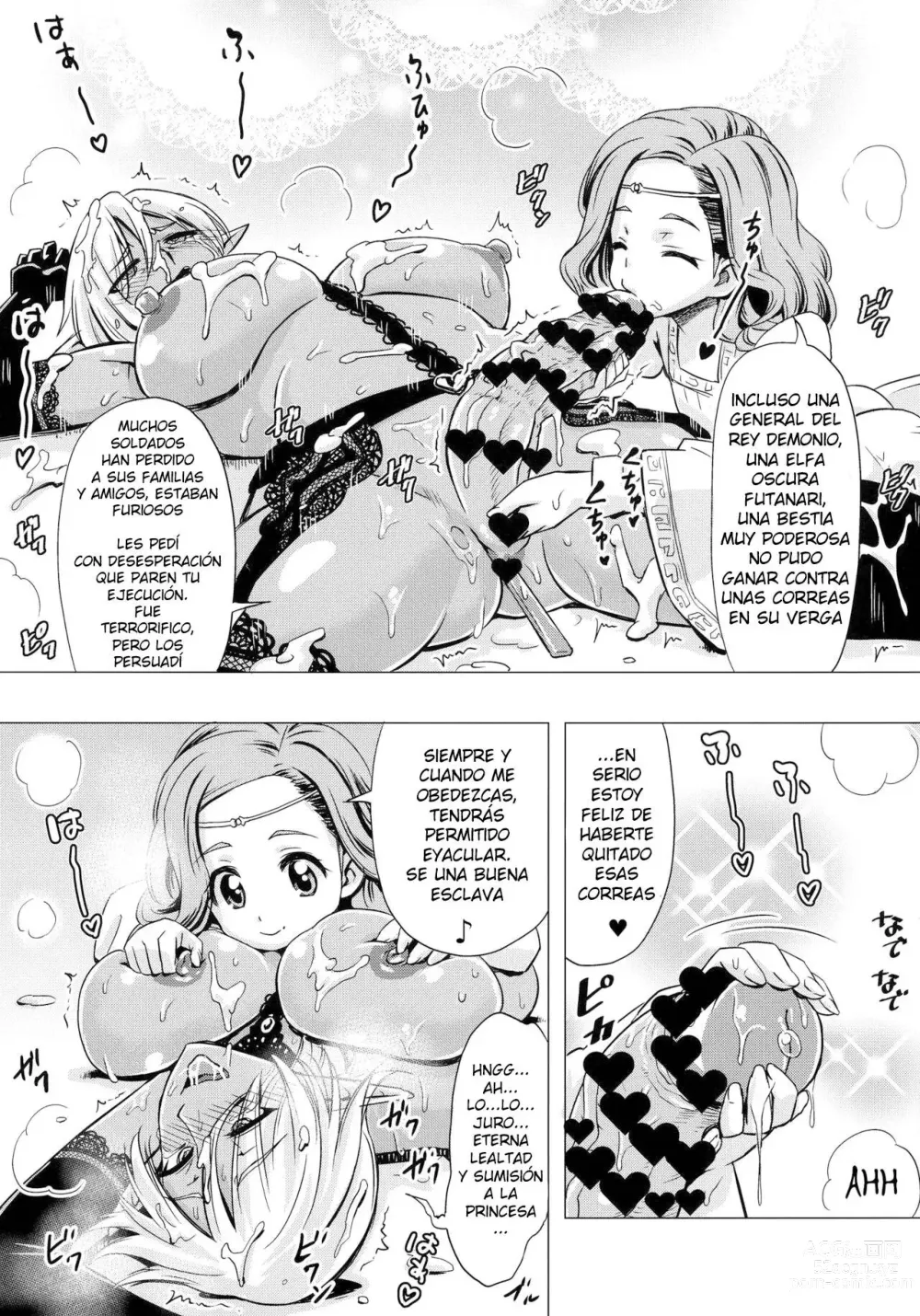 Page 10 of doujinshi Futanari Dark Elf Sokuochi Buzama Acme