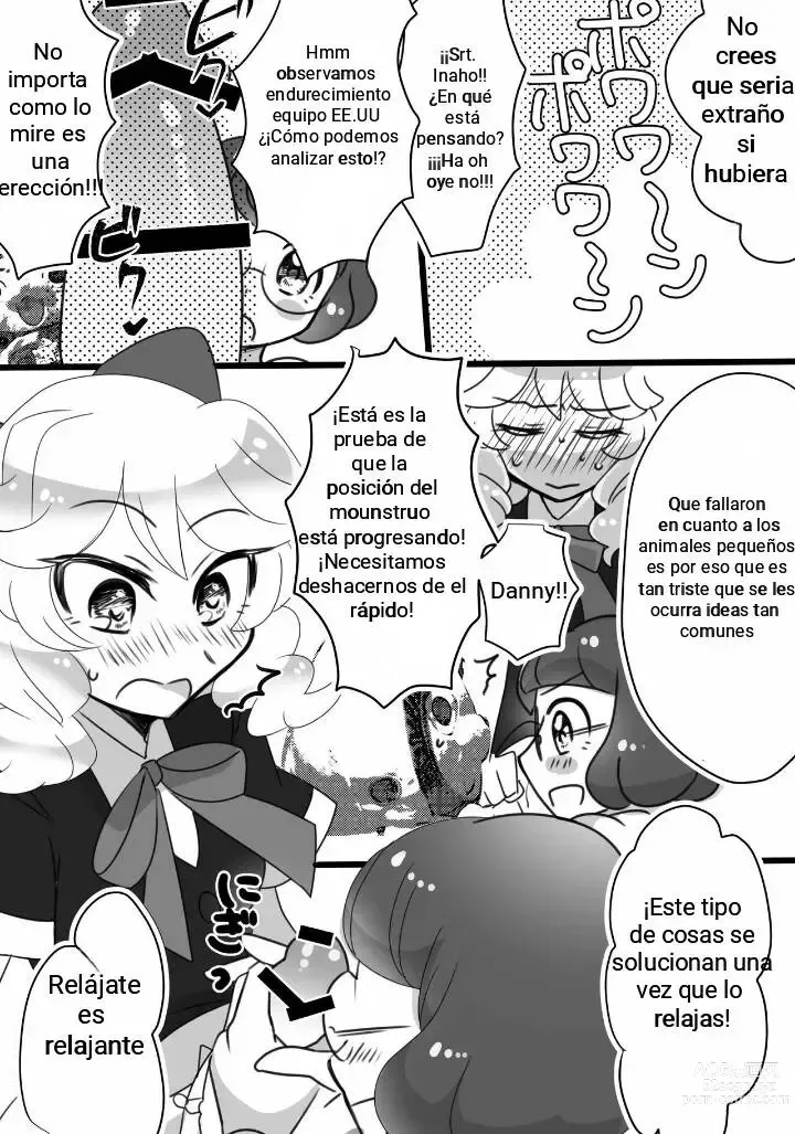 Page 3 of doujinshi Kirara-chin VS InaUSA Chinchin Tanteisha