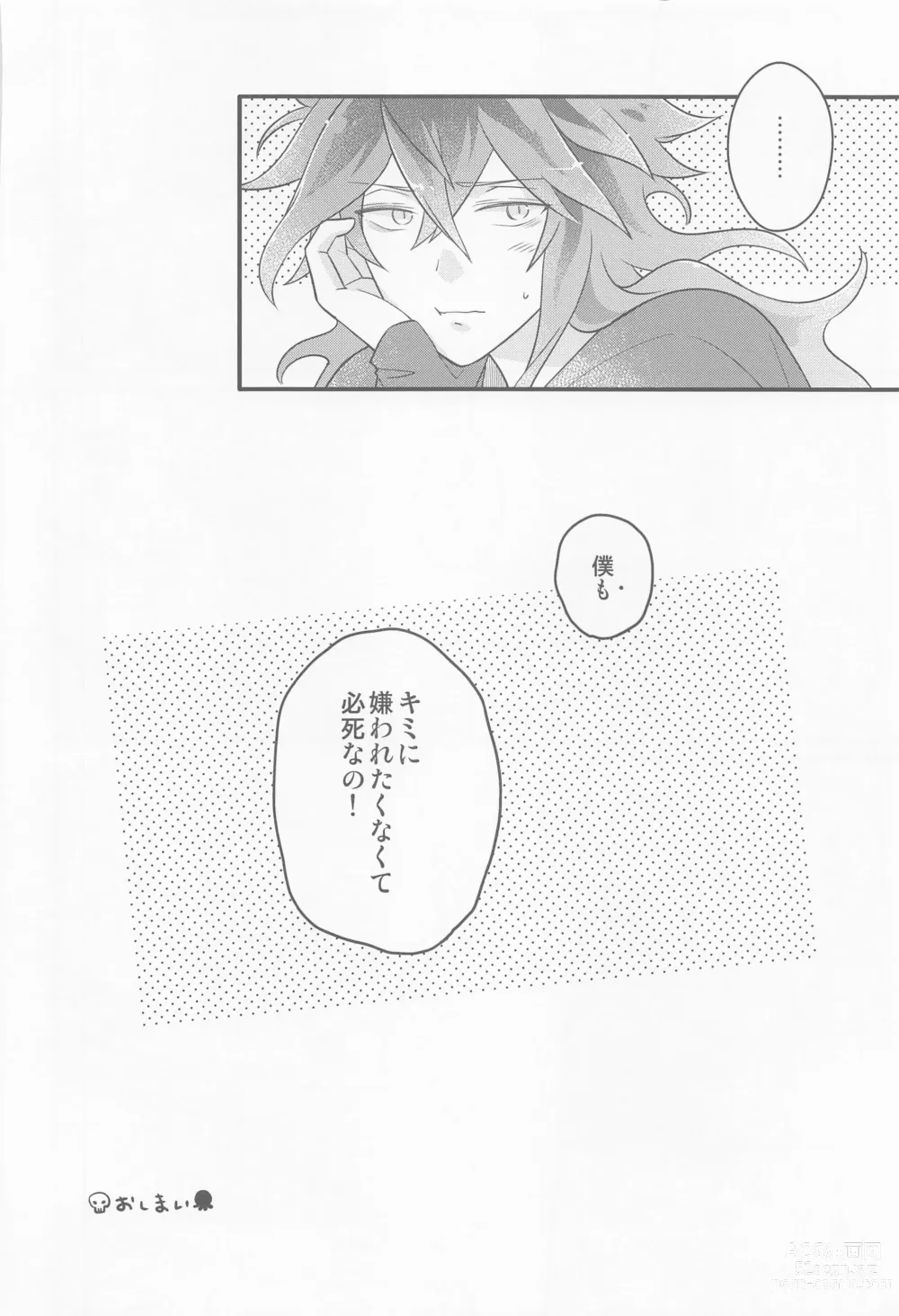 Page 35 of doujinshi Ecchi Kinshichuu no Tako-chan ni Takunomi ni Sasowareta Ken