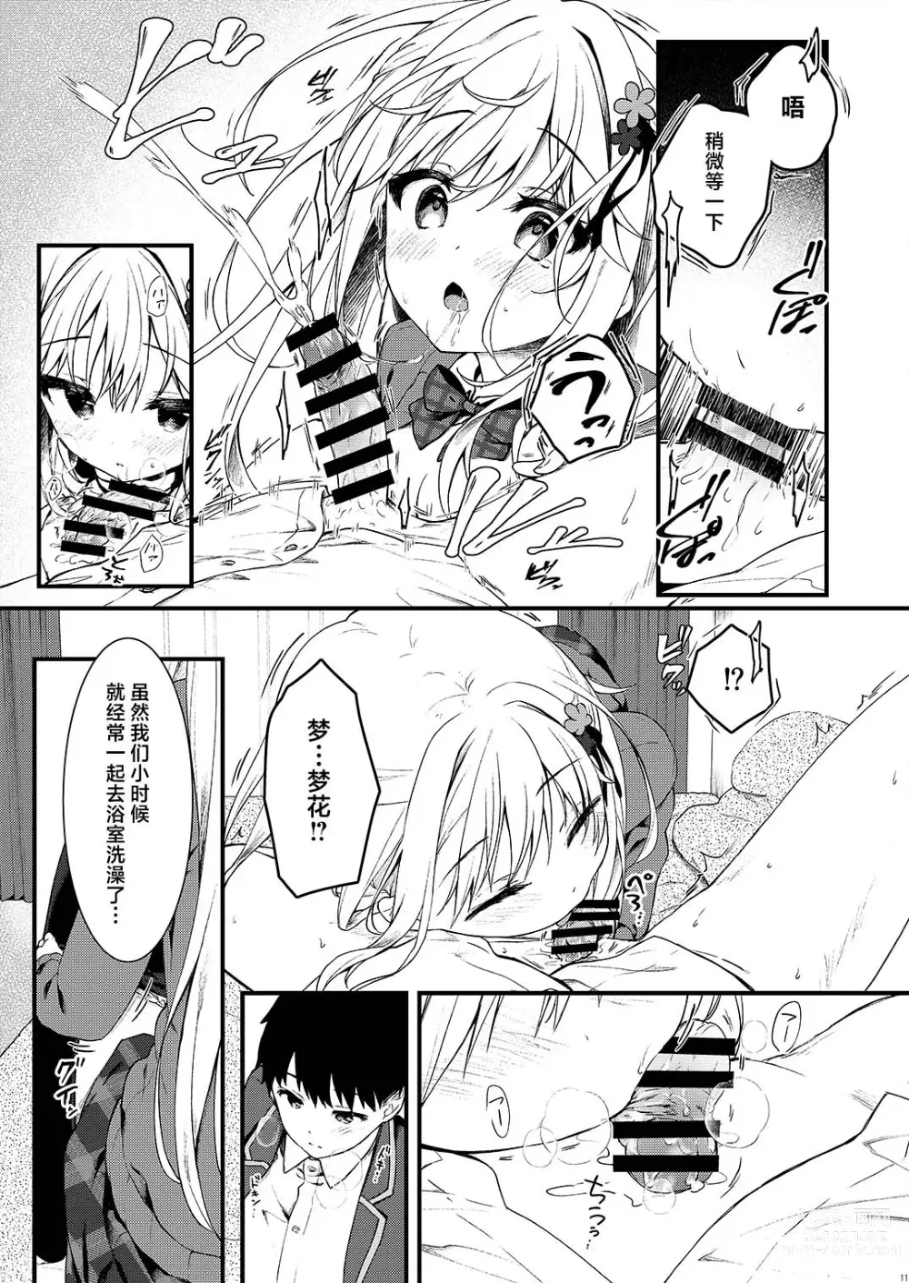 Page 11 of doujinshi Osananajimi ga Koibito ni Natta Hi.