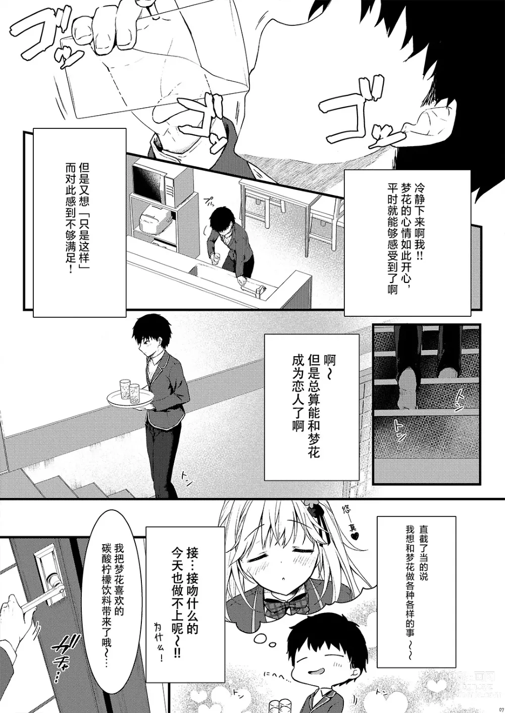 Page 7 of doujinshi Osananajimi ga Koibito ni Natta Hi.