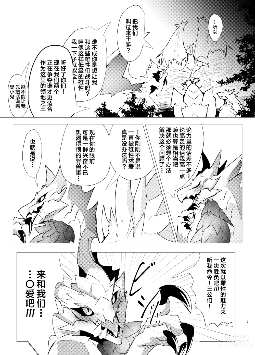 Page 8 of doujinshi 淫趴王之争?!