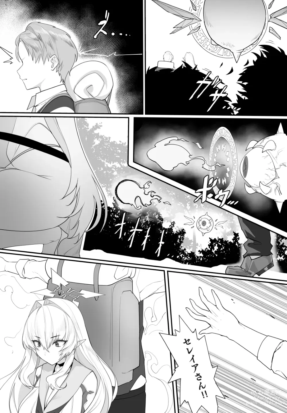 Page 12 of doujinshi Aru Kenshi no Seigou
