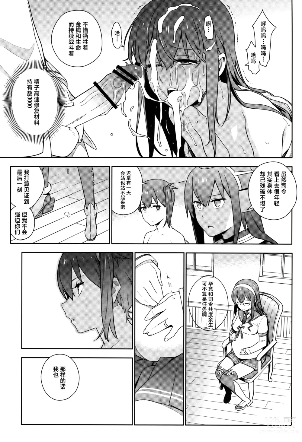 Page 126 of doujinshi KanColle Soushuuhen Nadeshiko