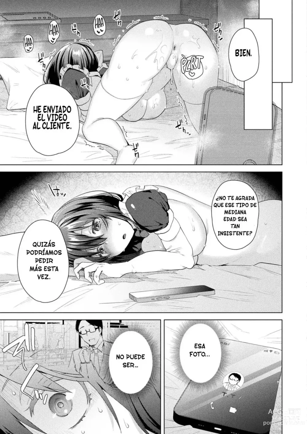 Page 19 of manga TS President Ch. 1