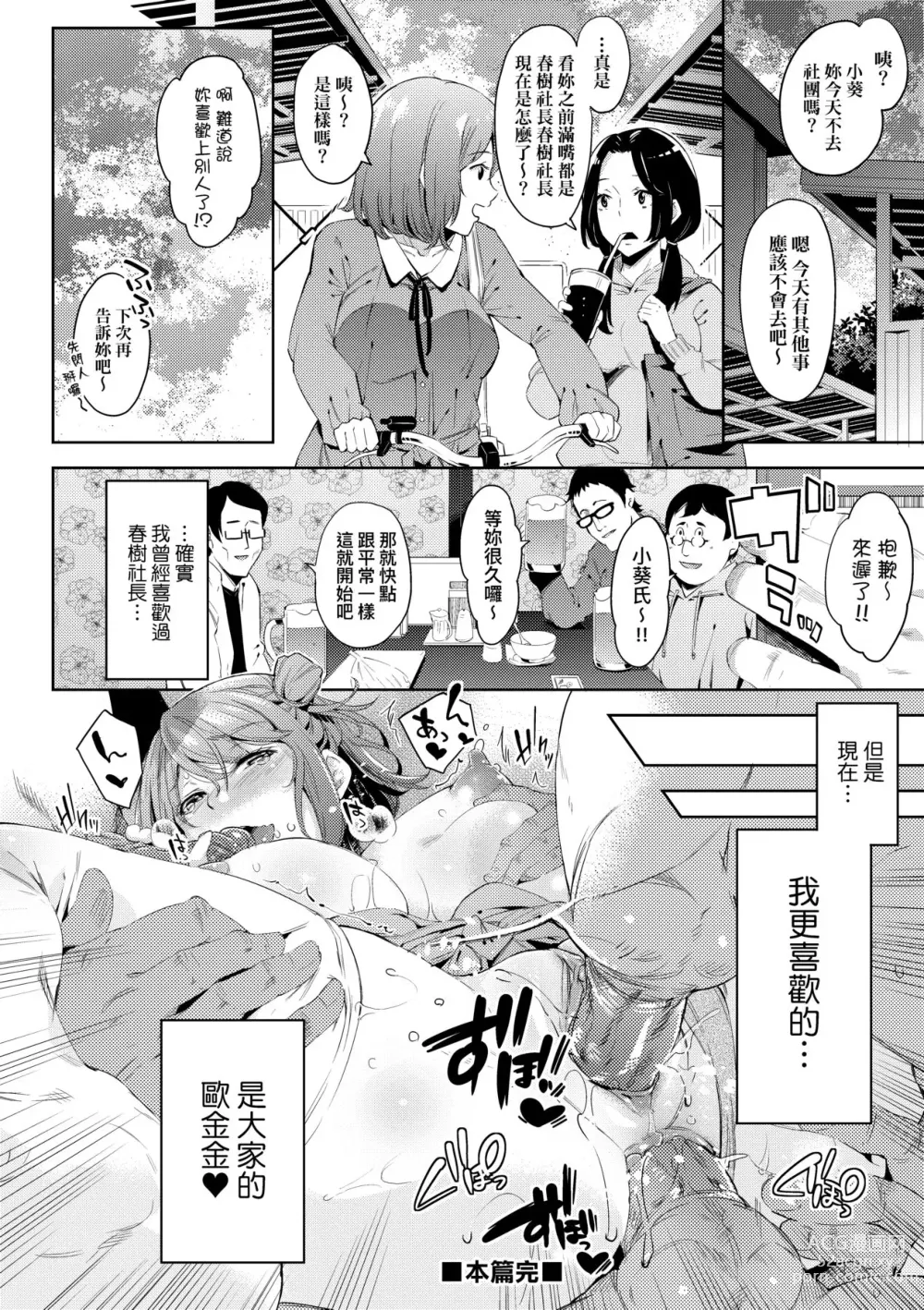 Page 173 of manga Ochinchin ni Makete shimatta Onnanoko-tachi (decensored)