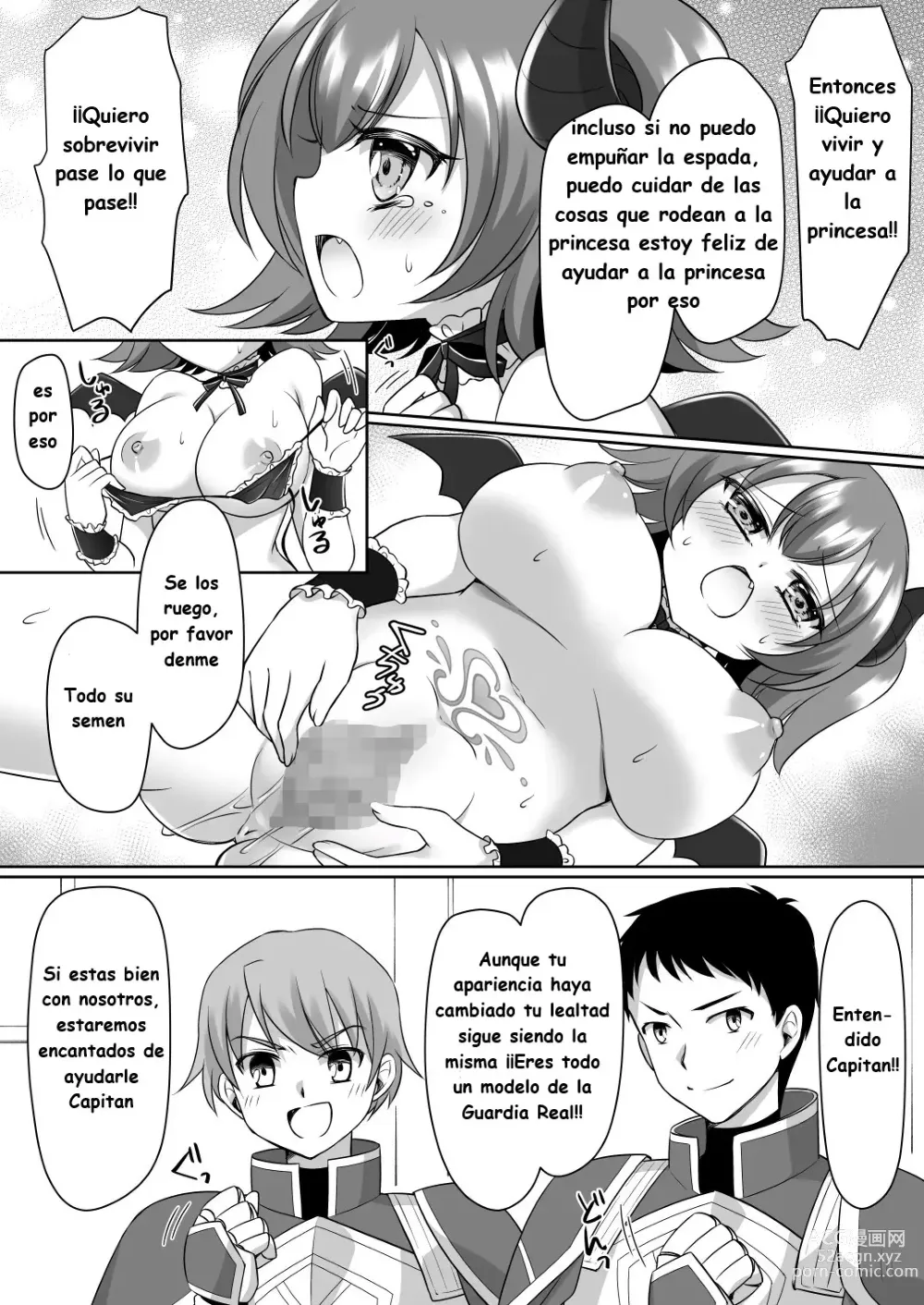 Page 20 of doujinshi Shinjite Okuridashita Kishi-sama ga Yowayowa Bakunyuu Succubus ni Natte Kaettekuru nante...