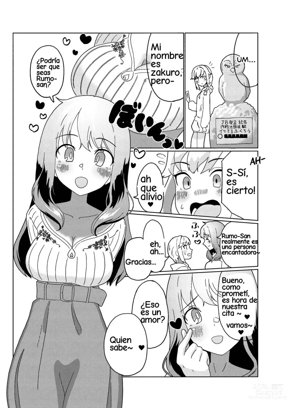 Page 4 of doujinshi Futanari Onee-san mo Yarimokudatta… tte koto!?