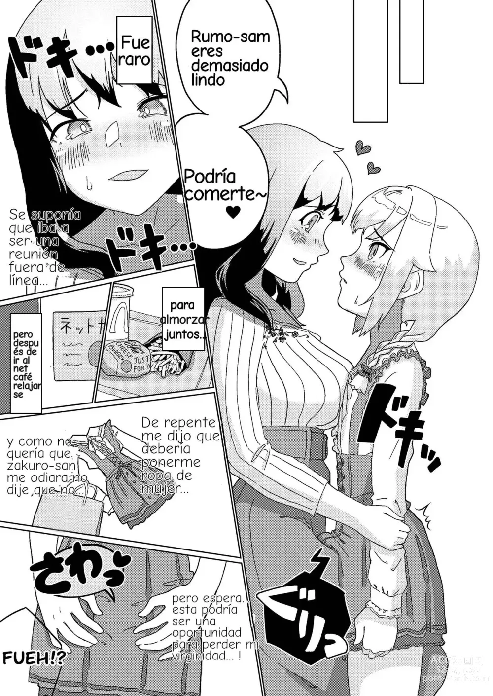 Page 5 of doujinshi Futanari Onee-san mo Yarimokudatta… tte koto!?