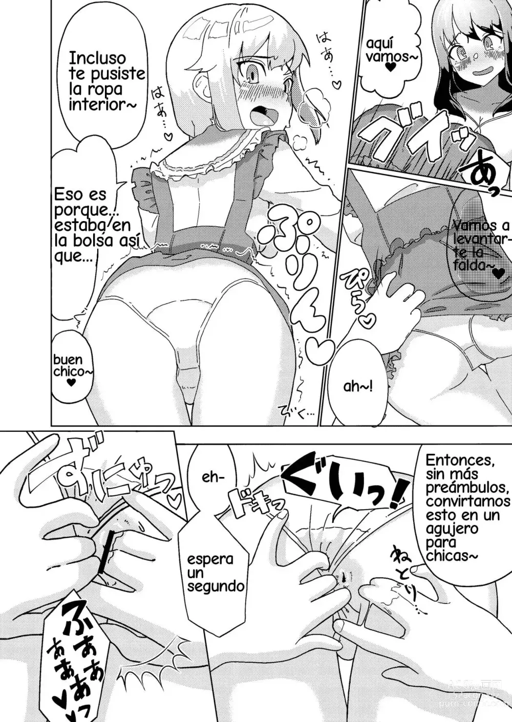 Page 8 of doujinshi Futanari Onee-san mo Yarimokudatta… tte koto!?