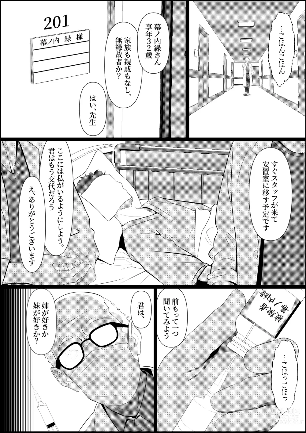 Page 4 of doujinshi Bocchi de Shinda Ore ga Bishoujo Nurse ni Natta Hanashi
