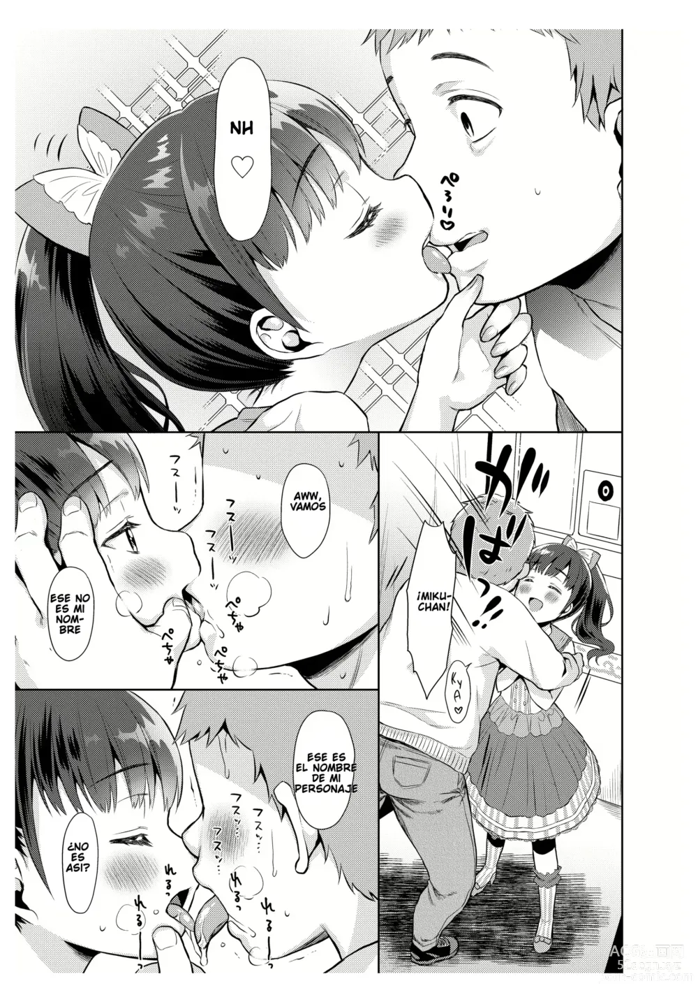 Page 9 of doujinshi When a Desperate Old Man Turns Into A Little Senpai
