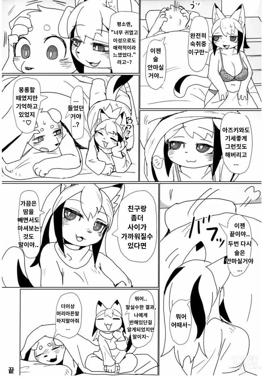 Page 19 of doujinshi 오늘 저녁, 평소의 술친구와